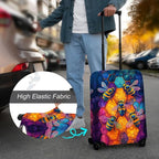 Luggage Cover Protector for 19-20 Inch Suitcases, TSA Approved Elastic Travel - Image 4