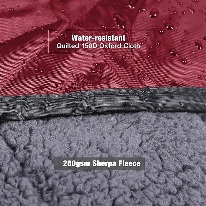 REDCAMP 79"x79" Winter Outdoor Blanket - Image 3