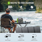 SinKeu Portable Power Station, 122.8Wh LiFePO4 Battery - Image 9