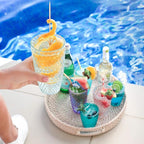 BELLAFORTE - Shatterproof Tritan Plastic Tall Tumbler Teal- 19oz, Laguna Beach - Image 2