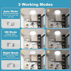 Hard-Wired Motion Sensor Ceiling Lights, 9in 20W Flush Mount Motion LED Ceiling - Image 4