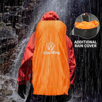 75L Hiking Backpack with Rain Cover Waterproof Camping Backpack Shoes Warehouse - Image 2