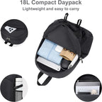 Lightweight Hiking Backpack 18L Packable Foldable Small Daypack Collapsible - Image 3