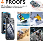 SPIDERCASE for iPhone 17 Pro Case Waterproof, Built-in Lens & Screen Protector - Image 8
