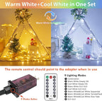 75.8 FT 200 LED Color Changing Christmas String Lights - Image 2