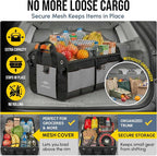 3-Section Modular Trunk Organizer XL – Car Storage - Image 6