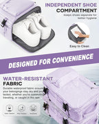 WONHOX Large Travel Backpack Carry on Flight Approved Laptop Work Business - Image 4