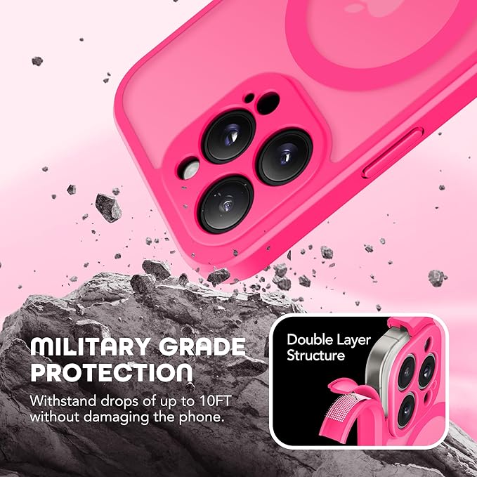 TIESZEN for iPhone 15 Pro Max Case, Compatible - Image 4