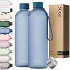 KIVY Large Water Bottle 50oz Fits Backpack & Cupholder by KIVY