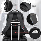 DUSLANG 17 Inch Laptop Backpack - Image 7