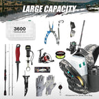 Piscifun Fishing Backpack with Rod Holder, Lightweight Sling Bag Storge Gear - Image 6