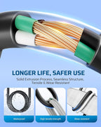 DEWENWILS Outdoor Extension Cord 1 to 3 Splitter - Image 5