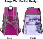 G4Free 40L Lightweight Packable Hiking Backpack, Waterproof Travel Daypack - Image 2