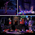 suddus 66ft 200 LED Outdoor String Lights, Led Twinkle Lights - Image 5