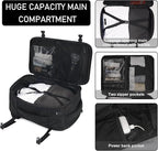 ECOHUB Travel Backpack 18x14x8 Spirit Airlines Personal Item Bag Carry On - Image 4