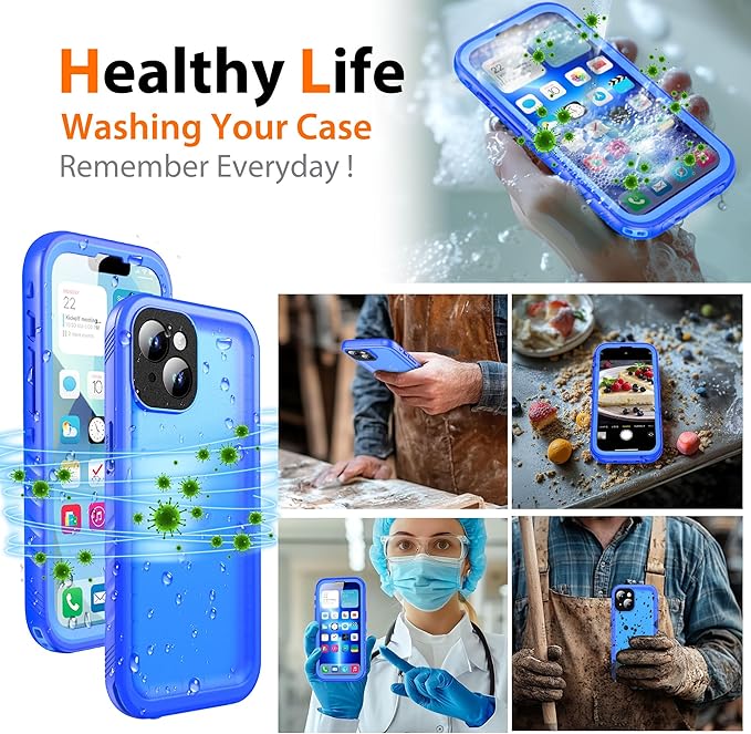 Cozycase Compatible with iPhone 14 Waterproof Case - Image 10