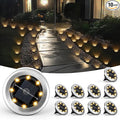SOLPEX Mini Solar Ground Lights, 10 Pack Solar Lights Outdoor Waterproof by Solpex