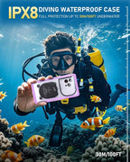 Waterproof Phone Case, IPX8 Waterproof Phone Pouch - Image 2