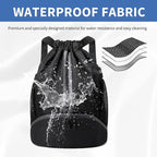 JELUTAR Drawstring Backpack Gym Bag - Image 5