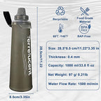 33.8 oz Collapsible Water Bottle - Image 9
