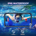 Temdan Compatible with iPhone 14 Pro Max Case Waterproof, Built-in Screen & - Image 2