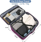 MATEIN Travel Backpack for Women, Expandable Flight Approved Carry on Backpack - Image 5