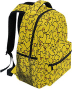 Wamika Yellow Ducks Backpack Farm Cartoon Animals School Backpacks Preschool - Image 5