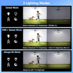 BrizLabs Solar Outdoor Lights, 3 Modes Motion Sensor LED Security Lights - Image 5