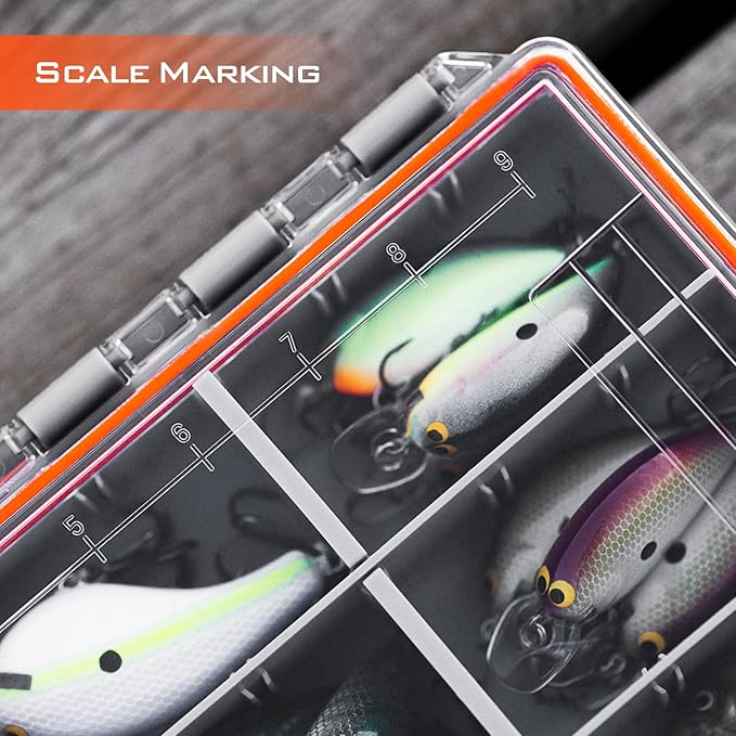 KastKing HyperSeal Waterproof Tackle Box, Waterproof 3600 and 3700 Tackle Trays - Image 4
