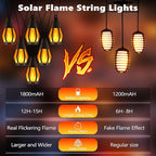 Solar String Lights for Outside, 44Ft Solar Patio Light - Image 6