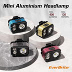 EverBrite 400LM Rechargeable Headlamp, 1.59 oz Lightweight & Comfortable Head - Image 8