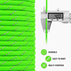 Reflective Paracord Rope 750 lb - 1000ft 5/32" Parachute Cord 4MM 12-Strand - Image 6