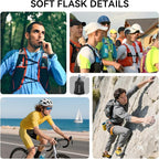 150ml Soft Flask Soft Water Bottle - Image 6