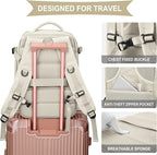 WONHOX Large Travel Backpack Carry on Flight Approved Laptop Work Business - Image 7