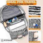 ZOMAKE Lightweight Packable Backpack 30L, Foldable Hiking Backpacks Water - Image 4