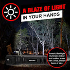 LED Flashlight High Lumens, Tactical Flashlight Battery Powered, Bright - Image 5
