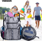 Large Beach Backpack Waterproof Sandproof - Image 7