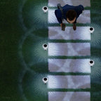 Priddop Solar Lights Outdoor Pathway Waterproof 8 Pack Cold White LED Acrylic - Image 7