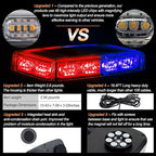 ASPL 48LED Roof Top Strobe Lights, High Visibility Emergency Safety Warning LED - Image 2