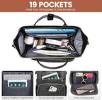 LOVEVOOK Laptop Backpack for Women, 15.6 Inch Professional Womens Travel - Image 3