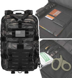 Hannibal Tactical MOLLE Assault Pack, Tactical Backpack Military Army Camping - Image 6