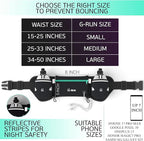 Hydration Running Belt with 2x10oz Bottles - Image 3