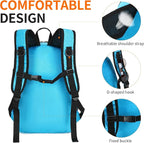 Small Hiking Backpack 35L Travel Lightweight Hiking Packable Daypack - Image 8