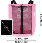 WANDF Swim Bag Mesh Drawstring Backpack Beach Backpack - Image 8