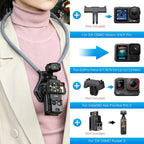 AMAZEAR Magnetic Neck Holder for DJI OSMO Pocket 4/3 Action 6 Insta 360 X5 - Image 4