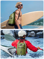 HEETA Waterproof Dry Bag with Front Zippered Pocket - Image 5