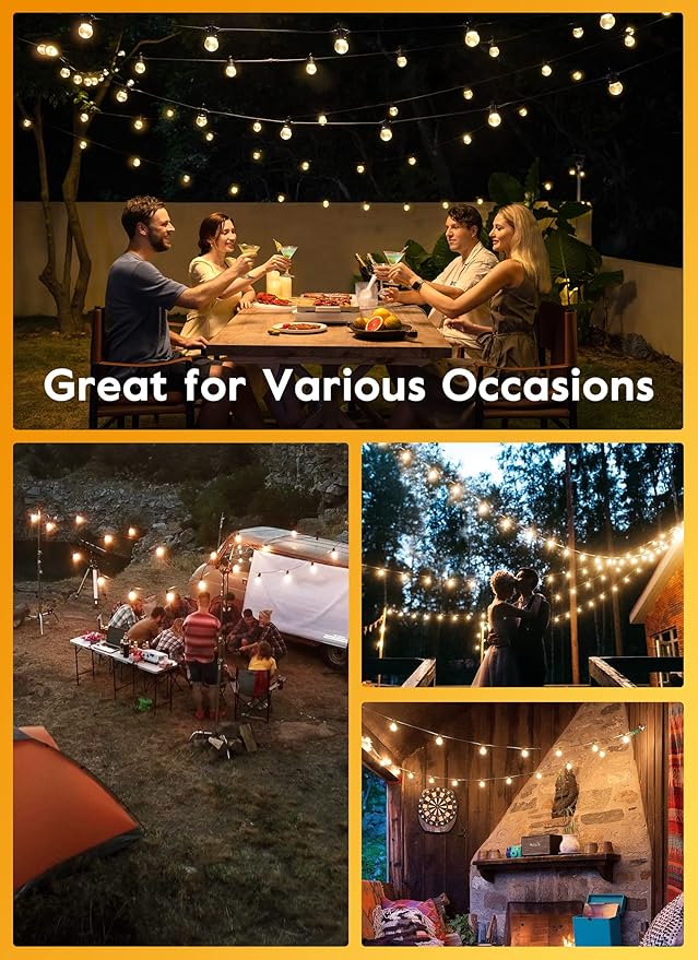 Brightown String Lights Outdoor 38Ft - Image 7