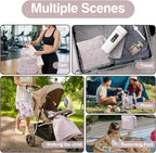 2pcs Cloth Diaper Wet Dry Bags Waterproof Reusable - Image 7