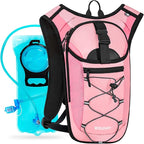 Hydration Backpack with Leak Proof Water Bladder, Lightweight Hydro Water by WELIDAY