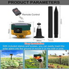 2Pack Solar Sensor Security Alarm Lights Outdoor, WONFAST 360° Motion Detector - Image 9